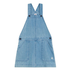 Petit Bateau - Meduse Jeans-Tulum-Kleid | Jeansblau