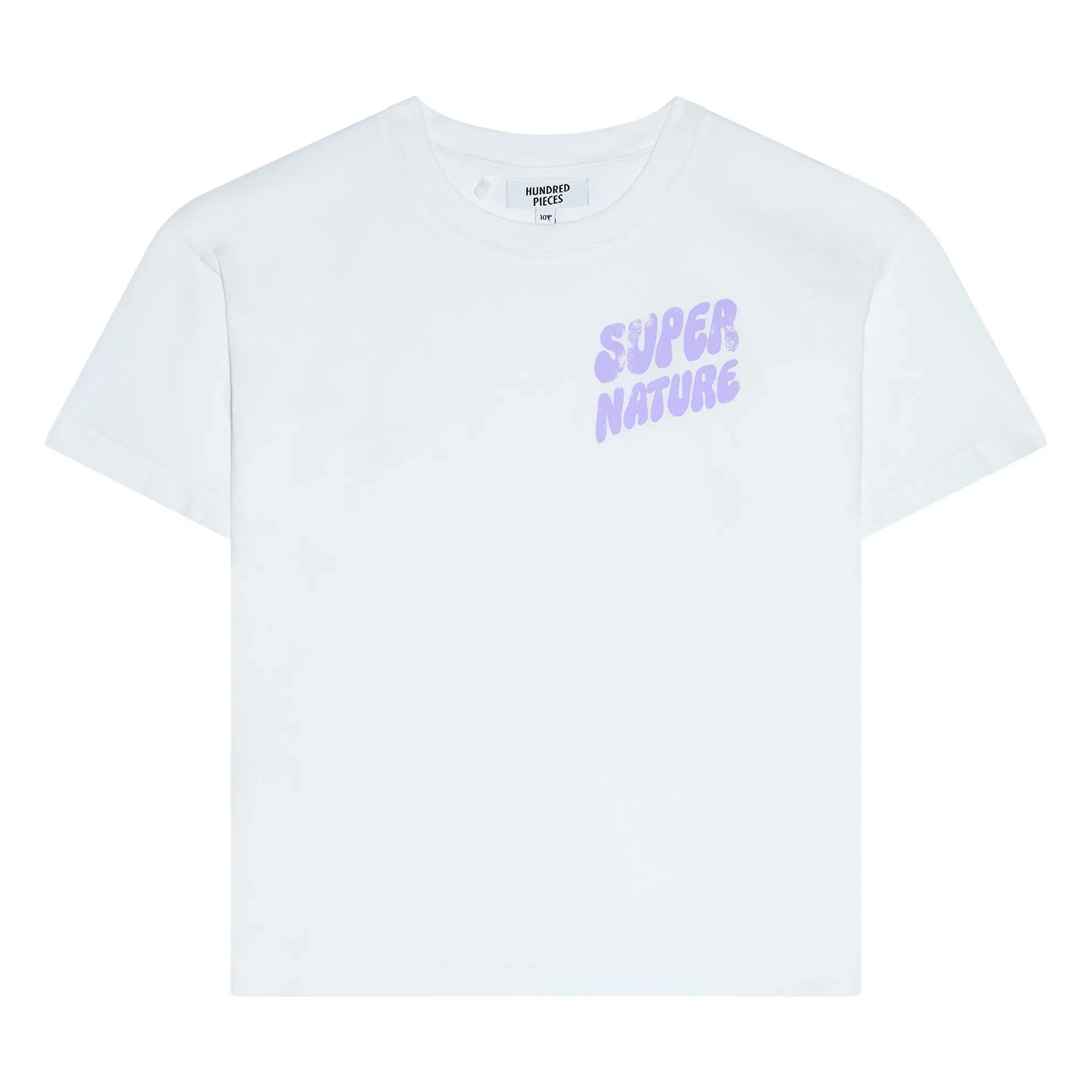 Hundred Pieces - Luna organic cotton T-shirt | Off-white