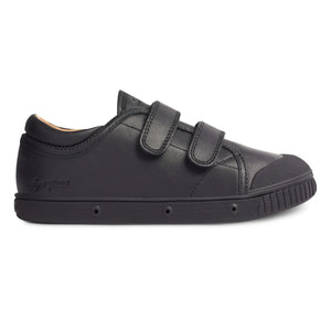 Spring Court - G2 Nappa Low-Top Klettverschluss Sneaker | Schwarz