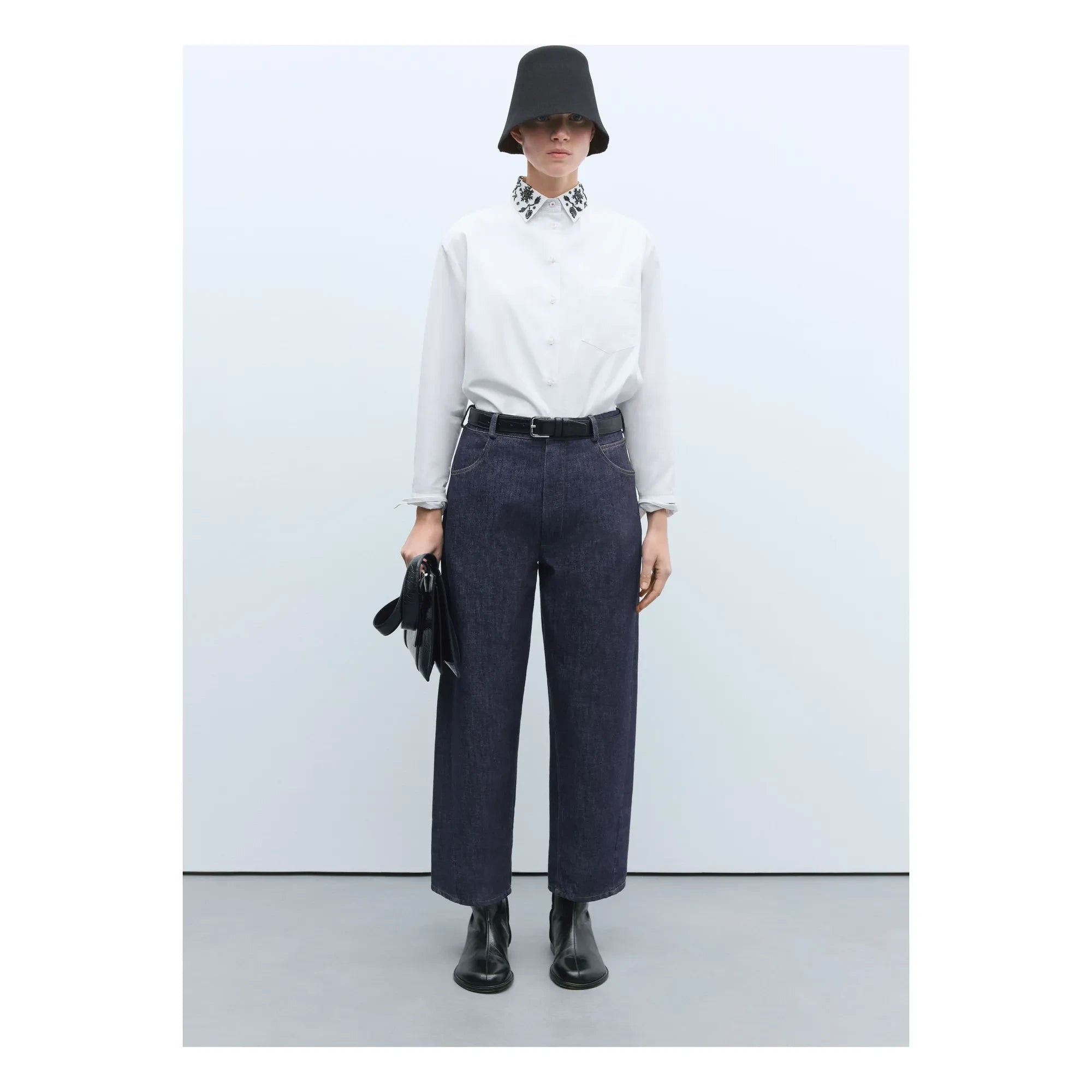 Cordera - Gerade Jeans aus recycelter Baumwolle | Indigo