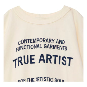 True Artist - N°1 T-Shirt Bio-Baumwolle | Creme