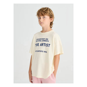True Artist - N°1 T-Shirt Bio-Baumwolle | Creme