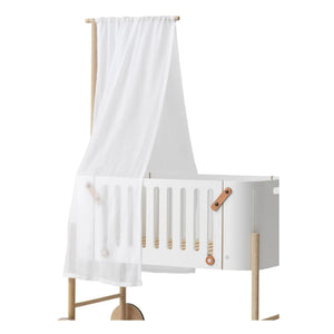 Oliver Furniture - Baldachin für Cododo Holzbett | Weiß