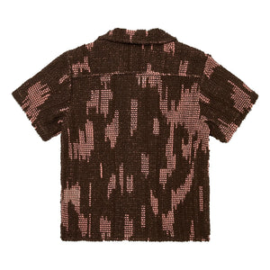 OAS - Brink Palmer Crochet Shirt | Brown