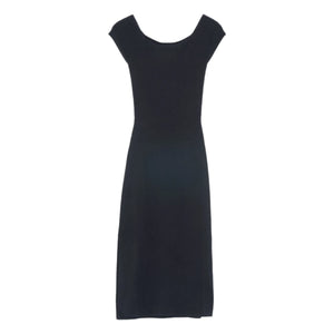 Bompard – Off-Shoulder-Kleid aus Seide und Kaschmir | Schwarz