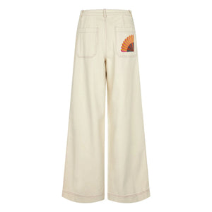 Lollys Laundry - Florida Pamuklu pantolon | Krem