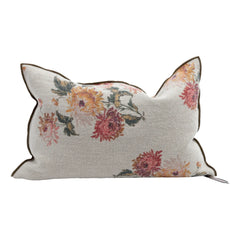 Maison de Vacances - Wabi Sabi Linen Reverse Pillow | Imperial Bouquet