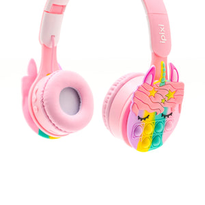 iPixi - TK-688A Çocuk Bluetooth Pembe Kulaklık