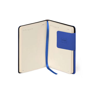 Legami - Unerlined Notizbuch mit monochromem Softcover - Eklektisches Blau - Mein Notizbuch