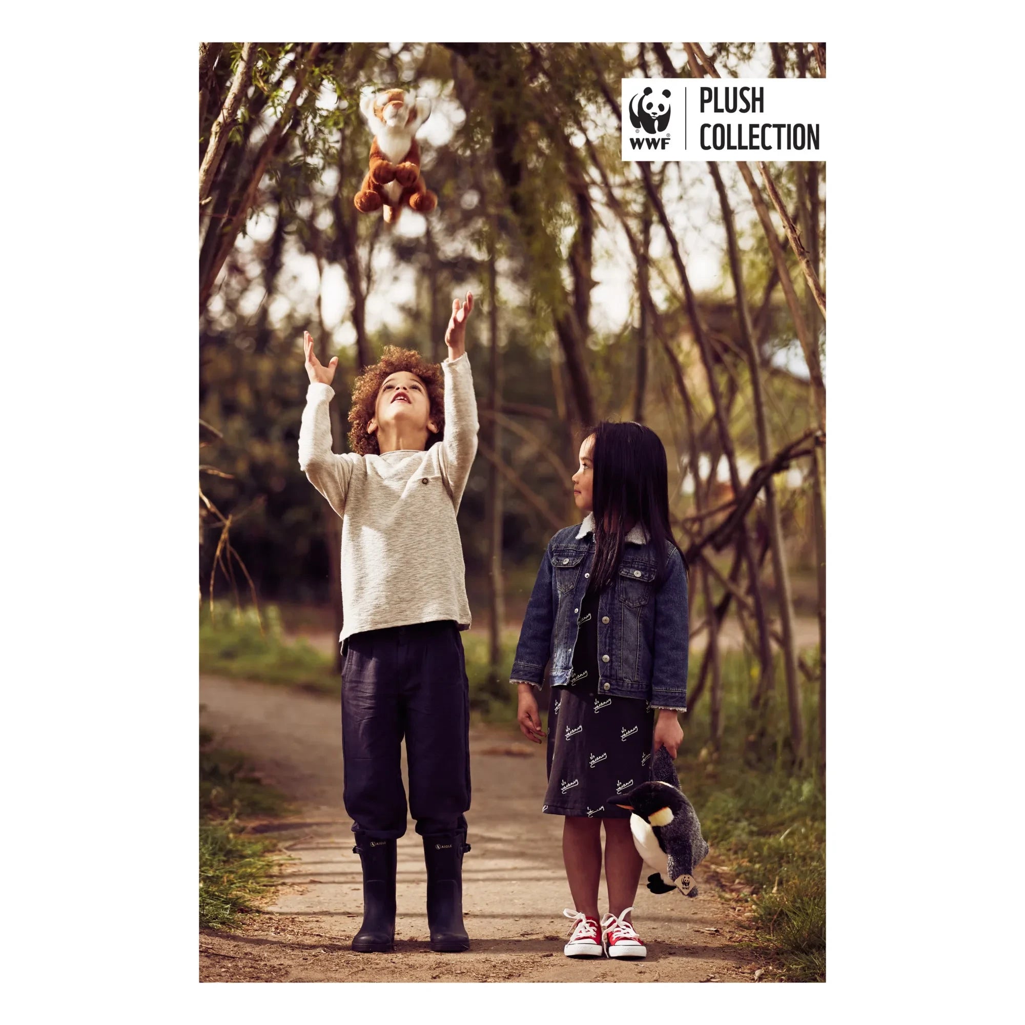 Bon Ton Toys - Eco Tiger pelüş | Kahverengi