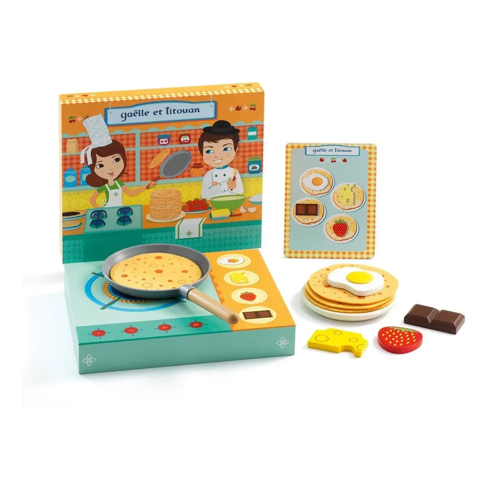 Djeco - Crêpes Spiel Gaëlle und Titouan