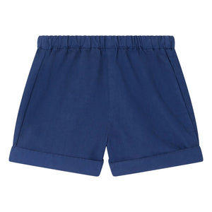 Bonpoint - Ecady Popeline Bio-Baumwollshorts | Marineblau