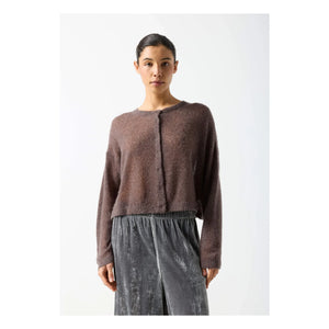 American Vintage - Bodyrow Cashmere & Wool Vest | Brown