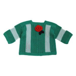 Kalinka - Penelope Crochet Jacket | Green