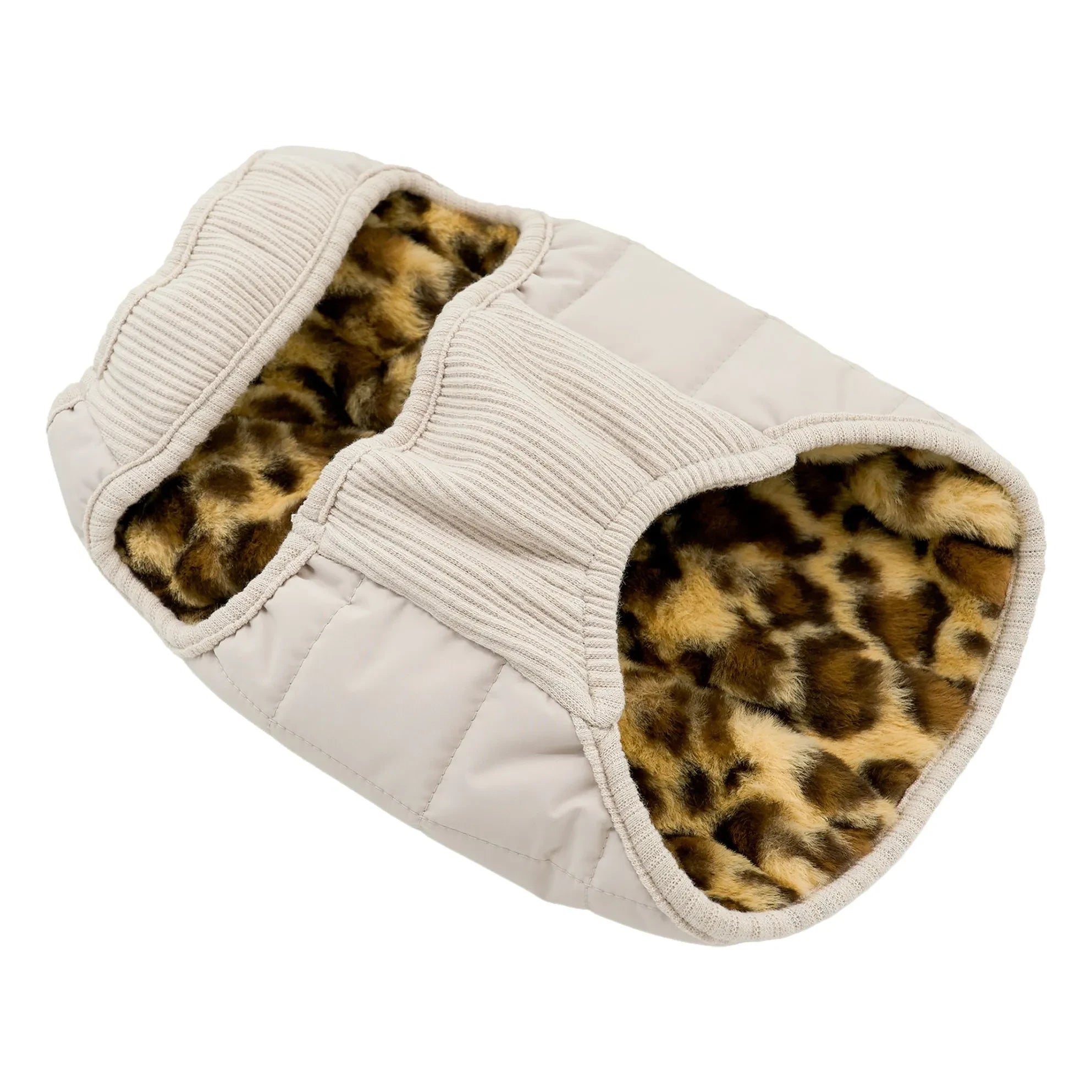 The Furry Folks - Wendbare Pufferjacke | Grau