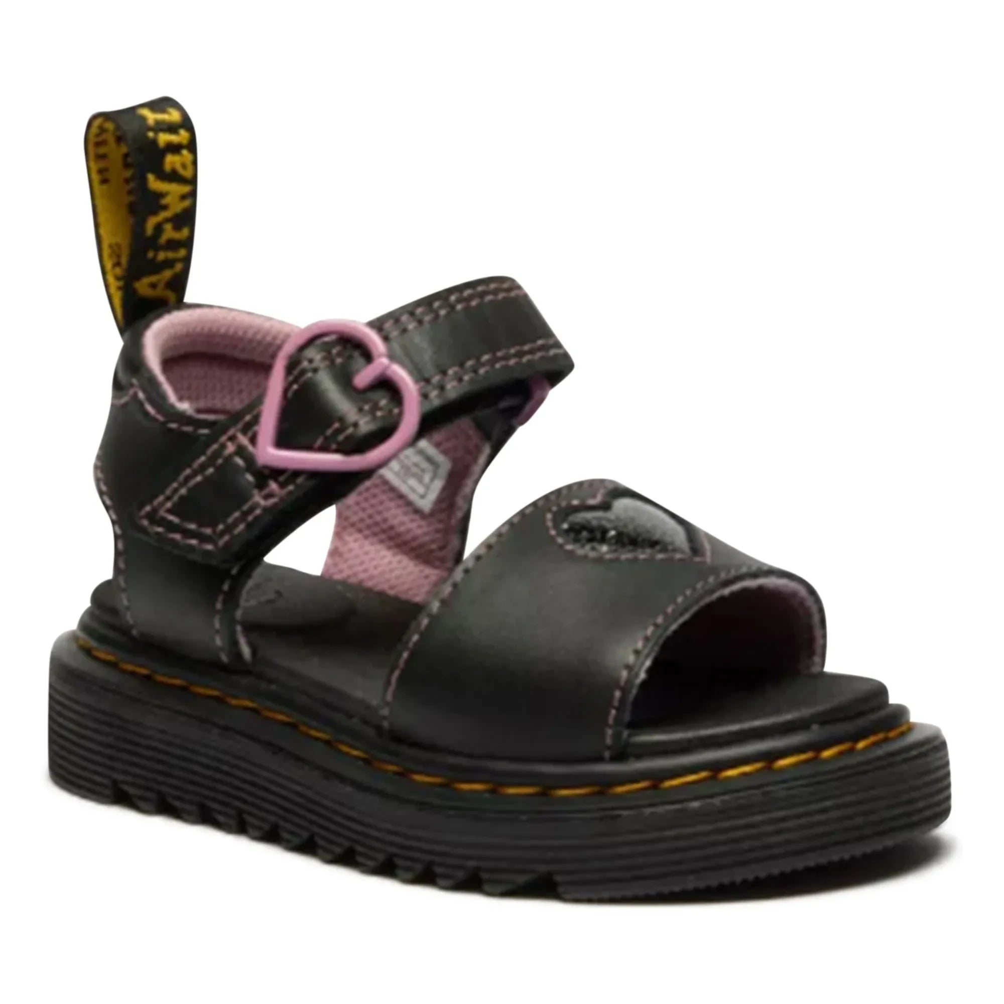 Dr Martens - Marlowe Hearts II J sandalet | Siyah