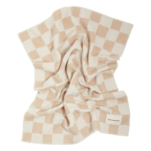 BINIBAMBA - Merinos Yün Battaniye | Bej