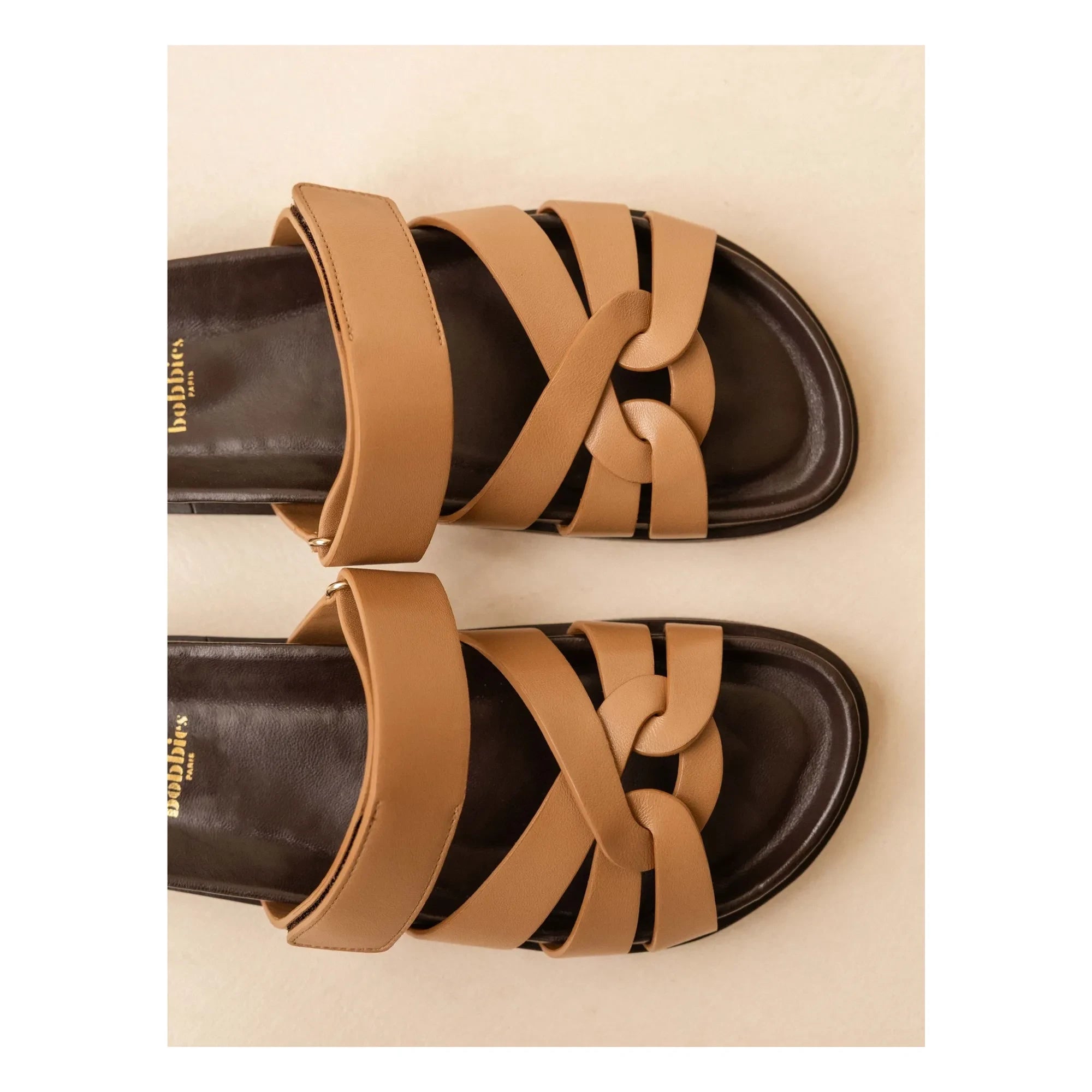 Bobbies - Atlas Leder Sandalen | Hazel