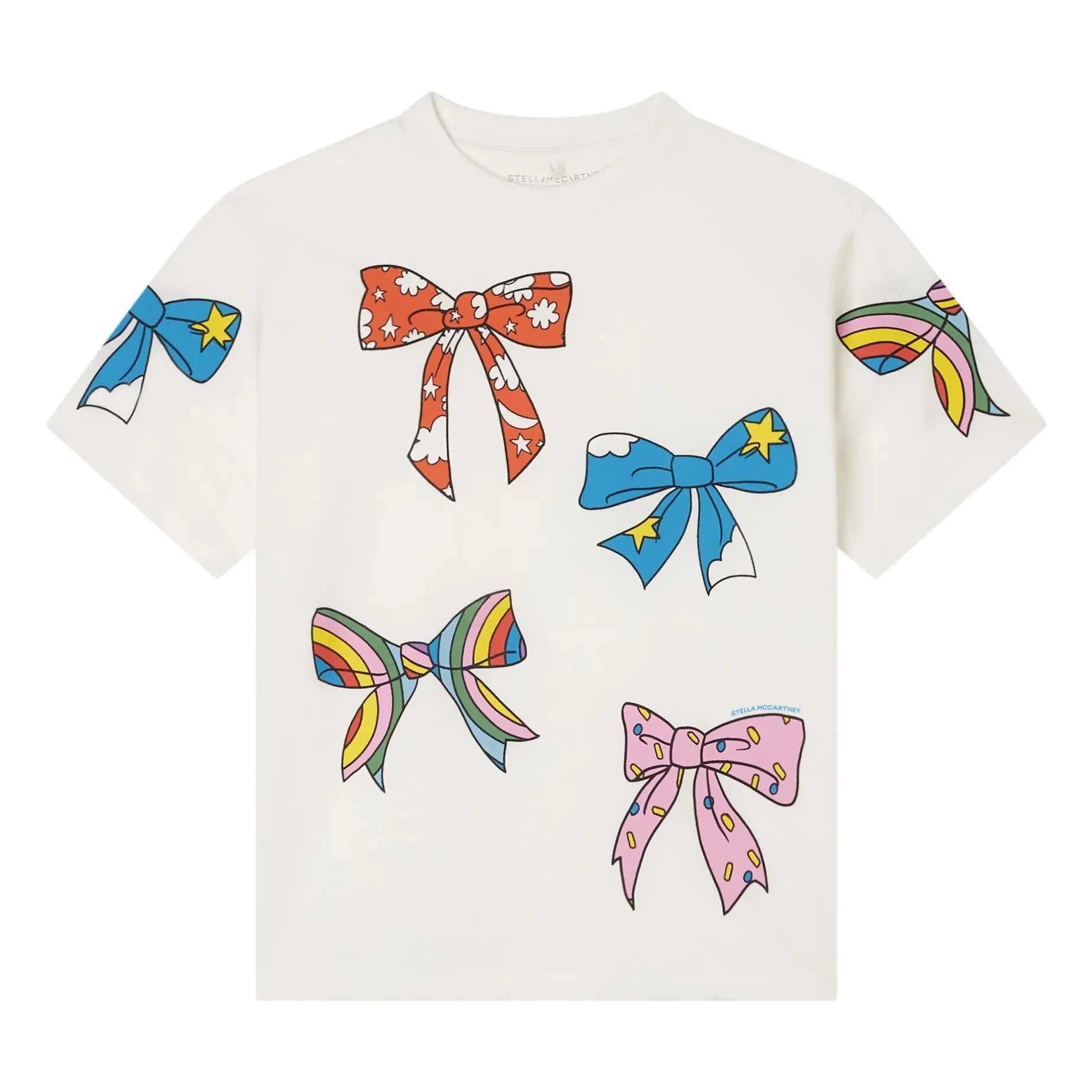 Stella McCartney Kids - Knot Tişört | Fildişi