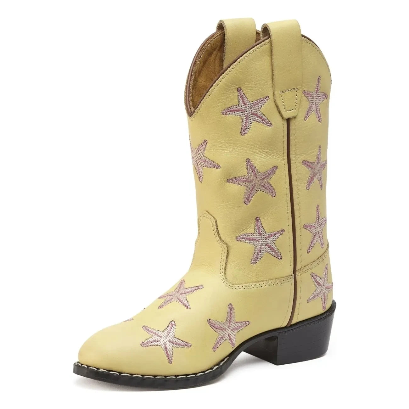 Bootstock - Santiags Starfish Deri | Soluk sarı