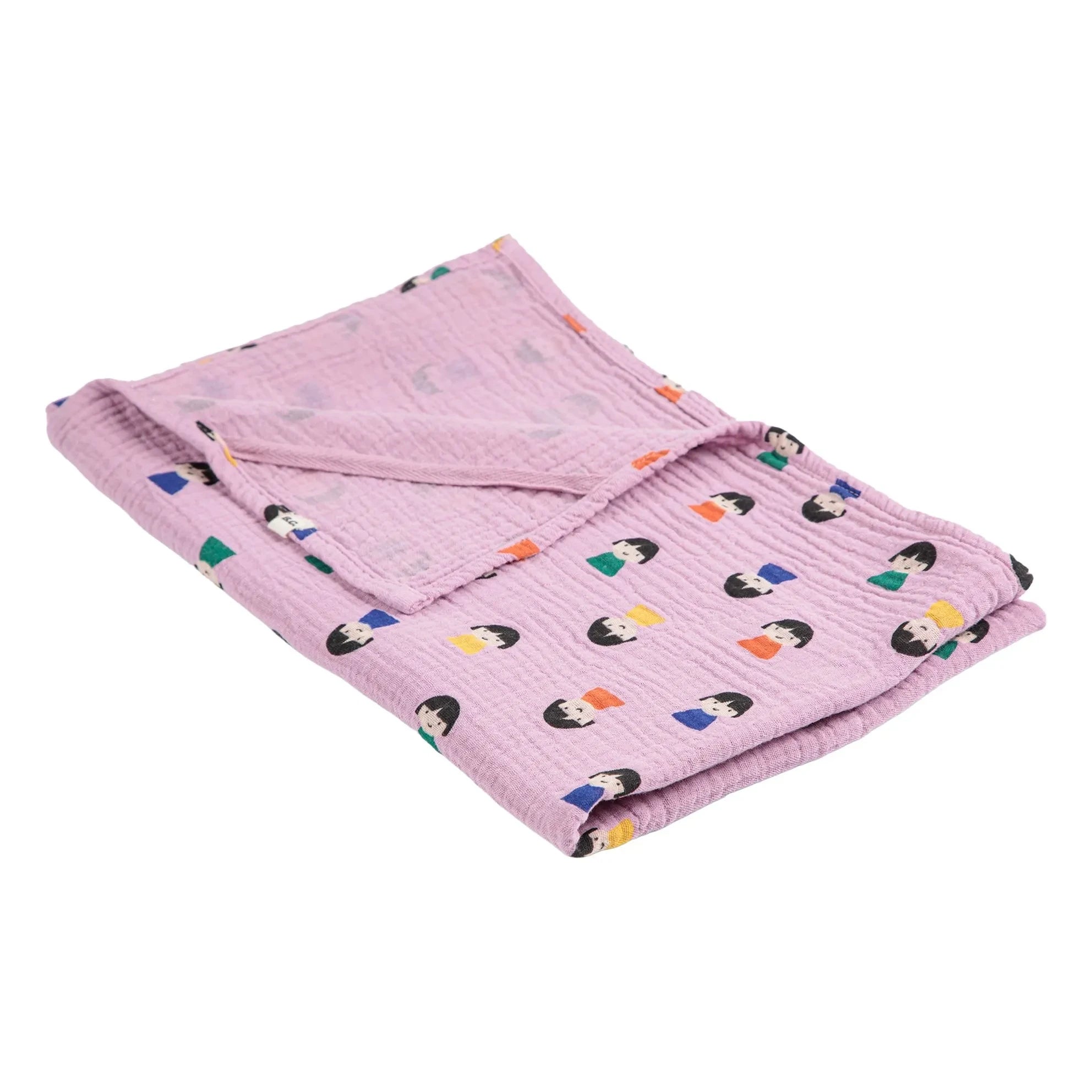 Bobo Choses - Langer Schlafanzug und Bib Piyon Set | Lila