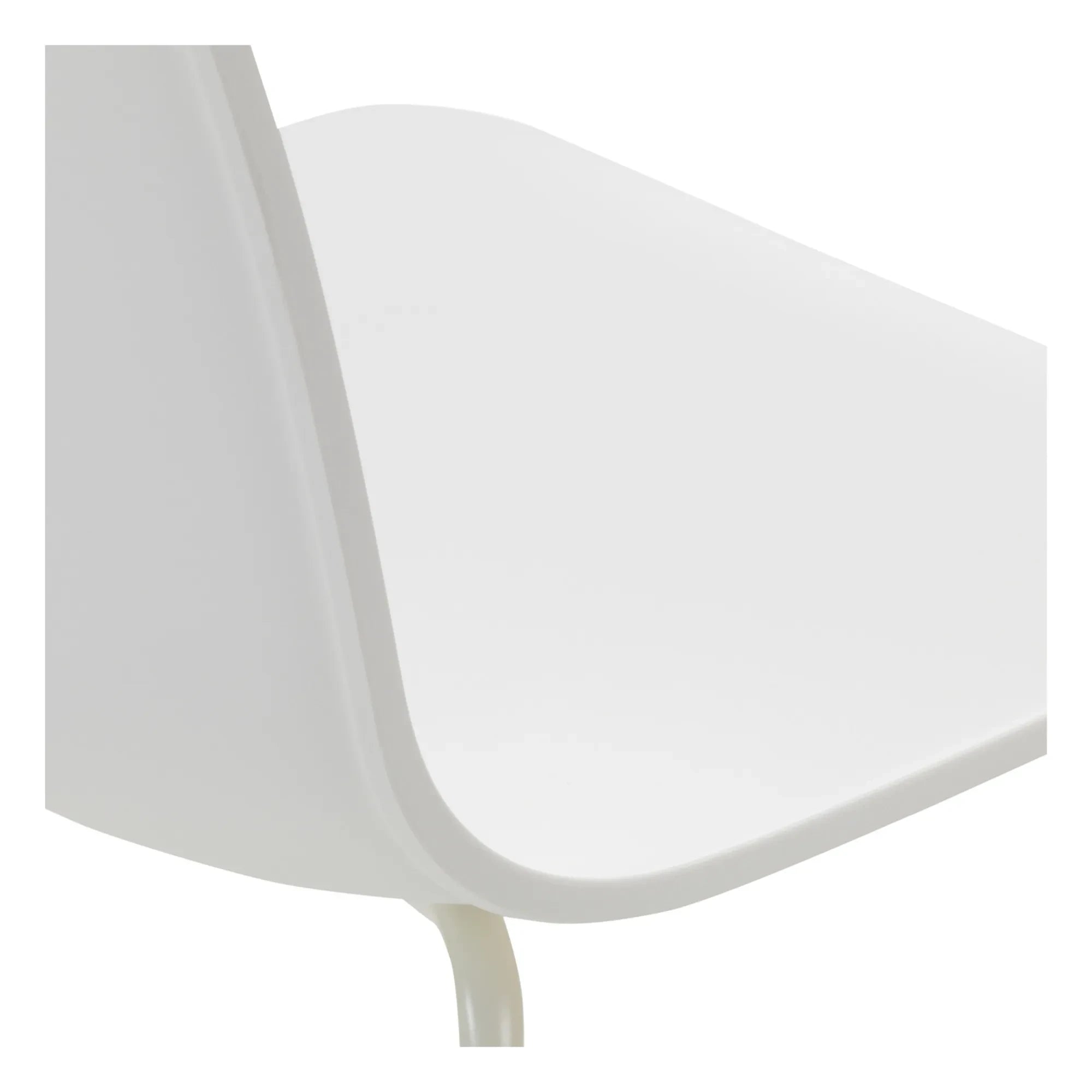 Vitra - Hal RE tüp sandalye - Jasper Morrison | Cotton White