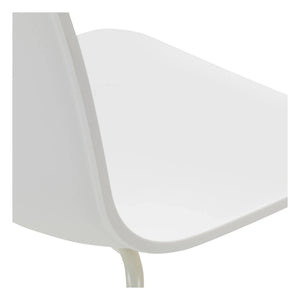 Vitra - Hal RE tüp sandalye - Jasper Morrison | Cotton White
