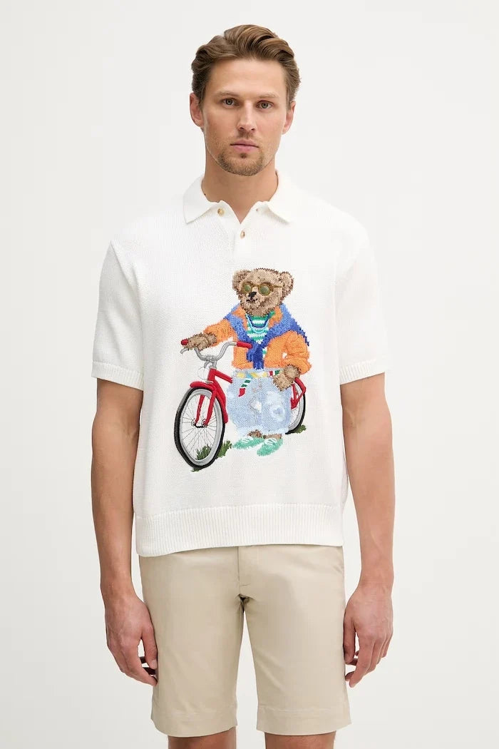 Polo Ralph Lauren erkek pamuklu yakalı tişört
