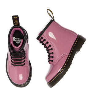 Dr Martens - 1460 J Patent Bağcıklı Bot | Pembe