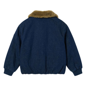 Finger in the nose - Aria Denim Aviator Jacket | Denim gross