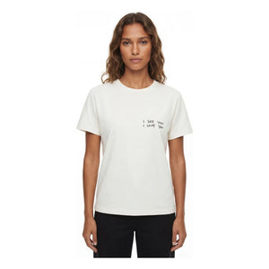 Anine Bing - Shelley T-shirt | Soluk sarı
