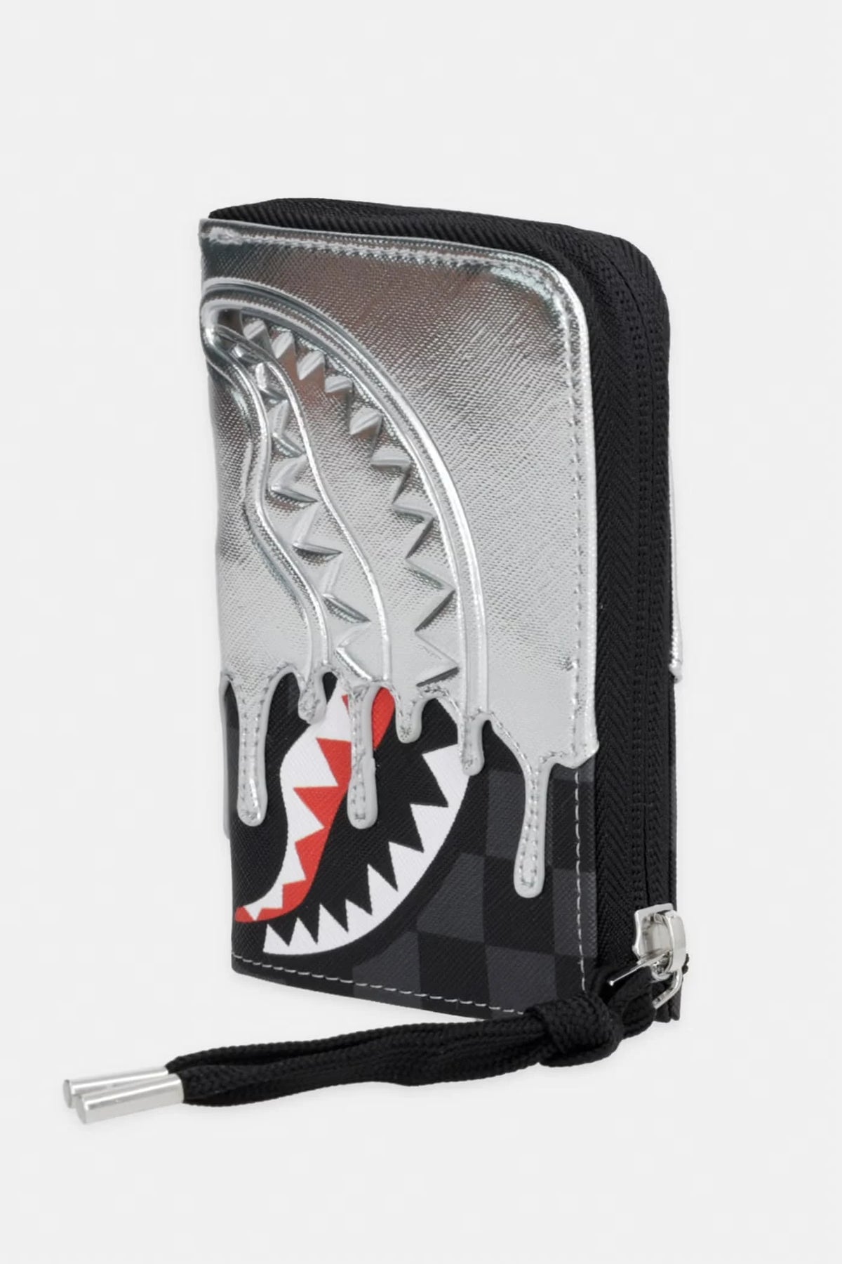 Sprayground - Gümüş Rengi Suni Deri Cüzdan 910W8931NSZ