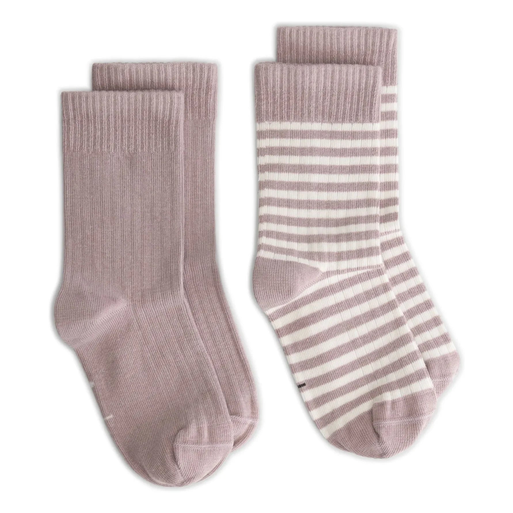 Gray Label - 2 Çift Organik Pamuklu Çorap Seti | Mürdüm