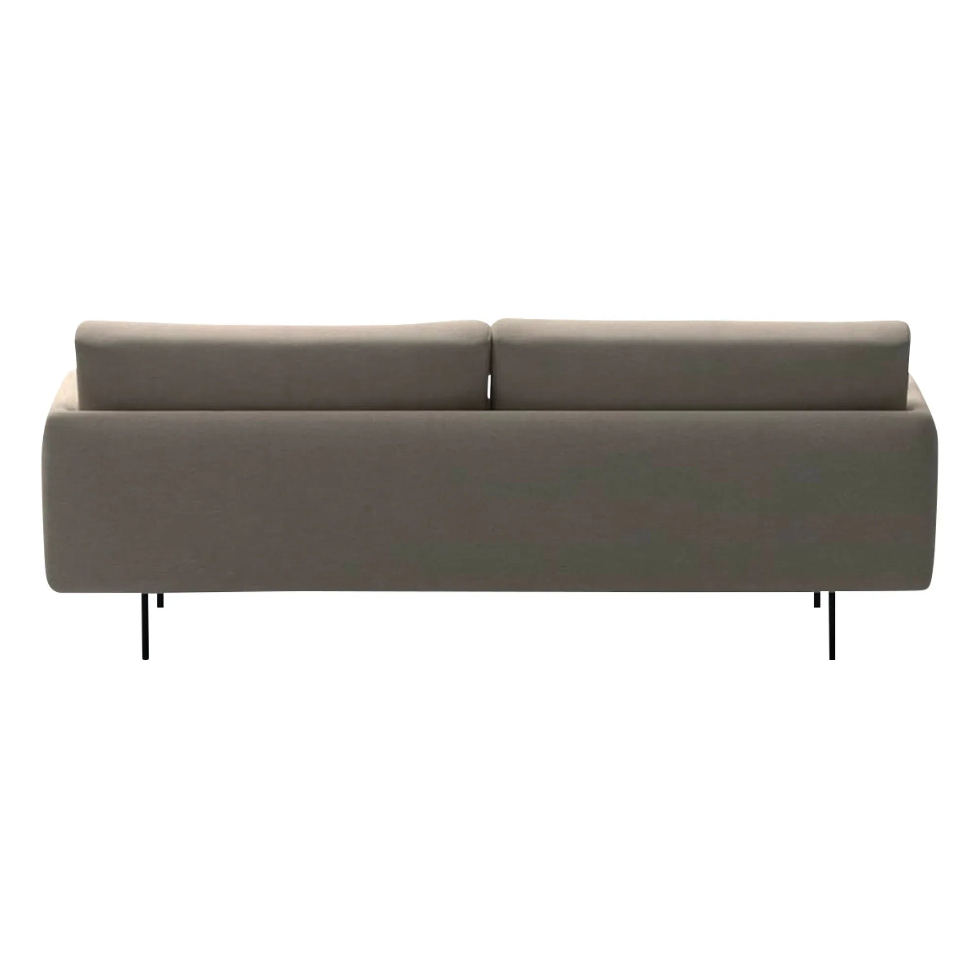 Panac Edition - Isly 3 Kişilik Brüt Kadife Kanepe - 205 cm | Haki