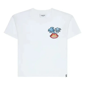 Finger in the Nose - Queen T-Shirt Bio-Baumwolle | Gebrochenes Weiß