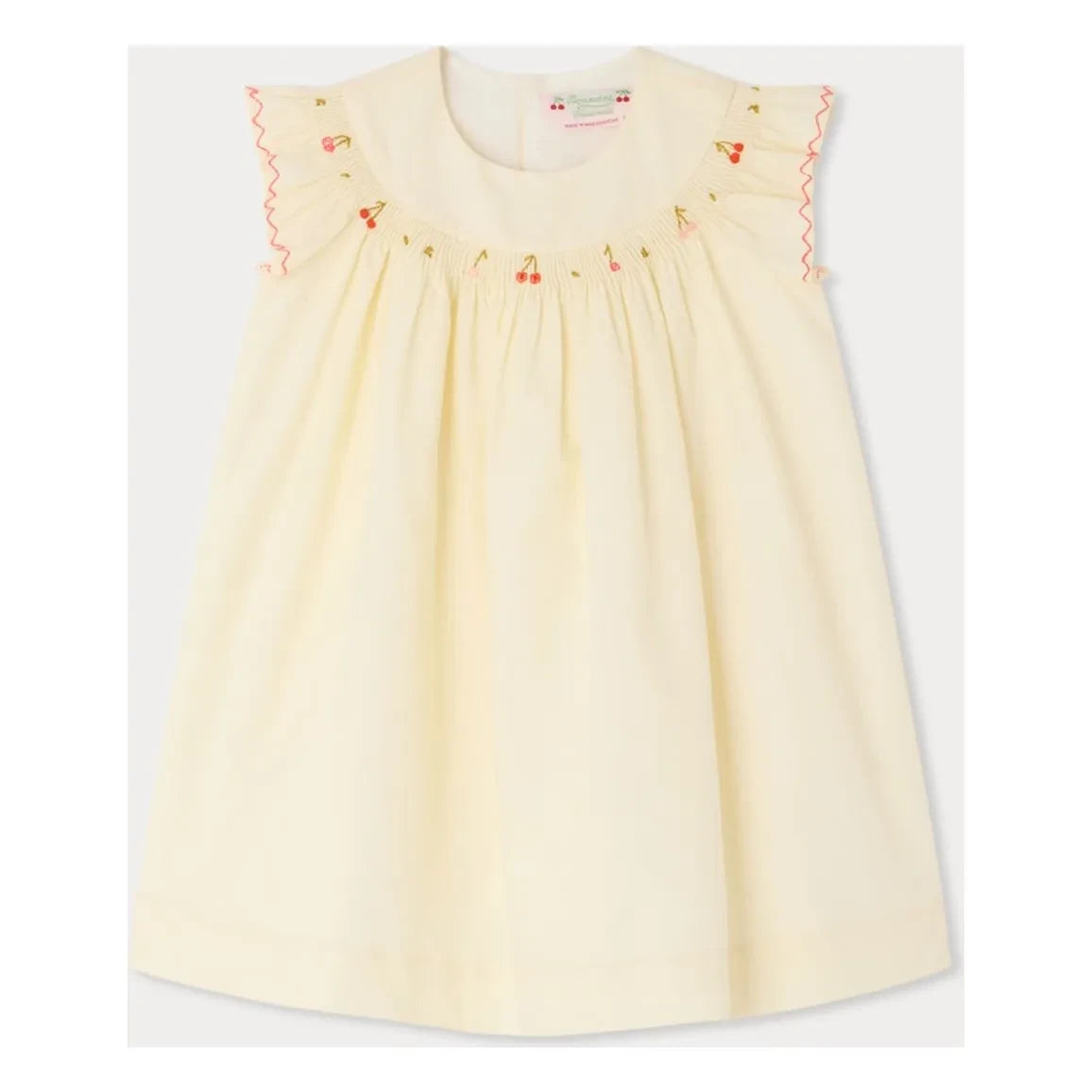 Bonpoint - Amantine Organic Cotton Dress | Ecru