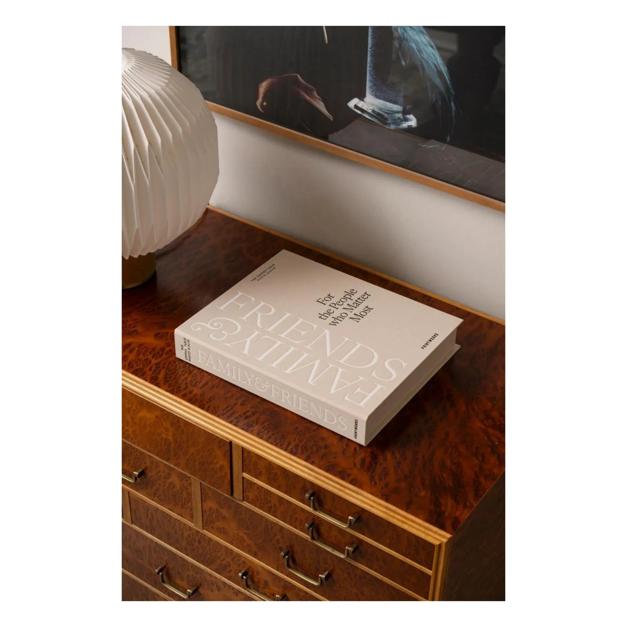 PrintWorks - Familien- und Freunde-Fotoalbum | Beige