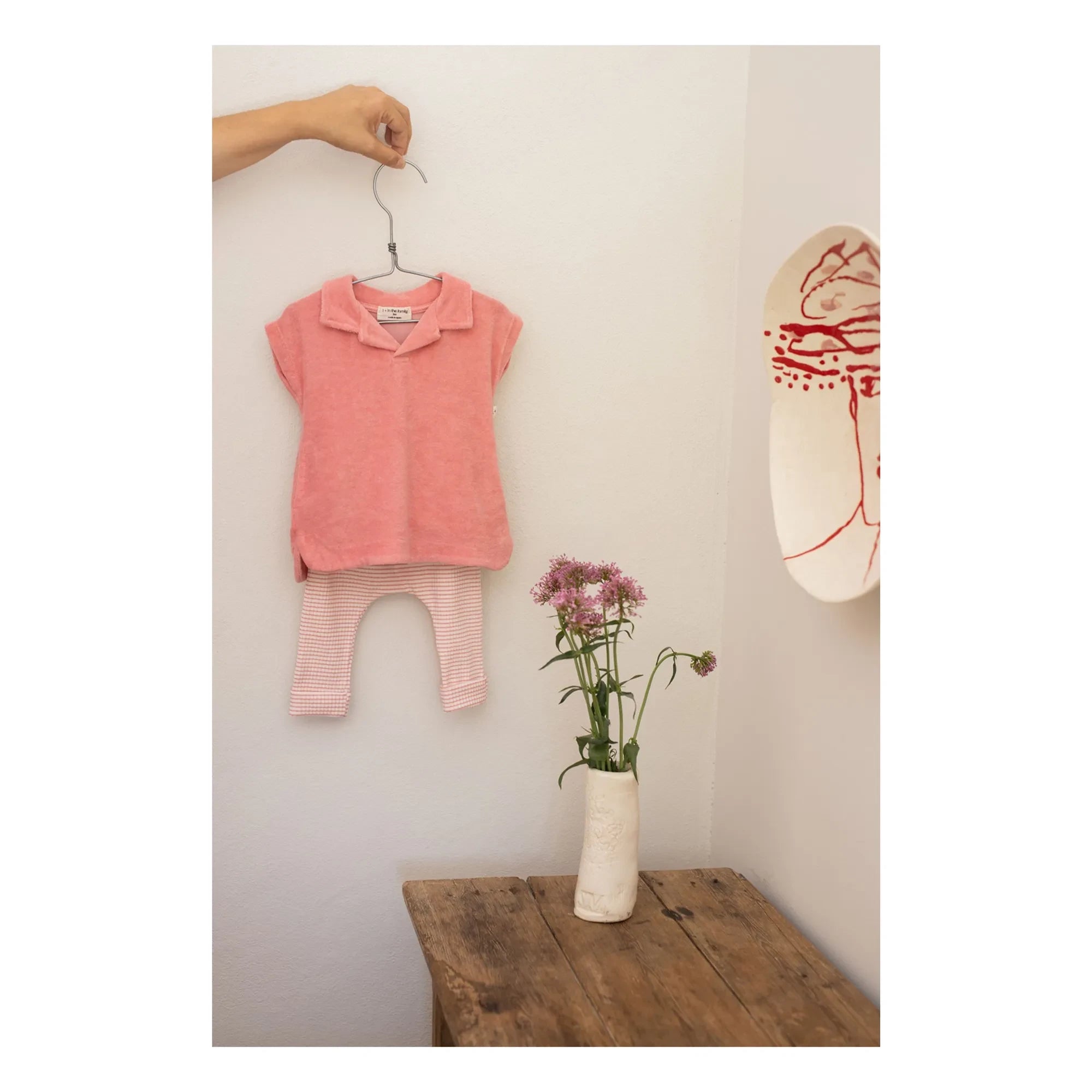 1+ in the family - Valldemosa Terry Dress | Blush