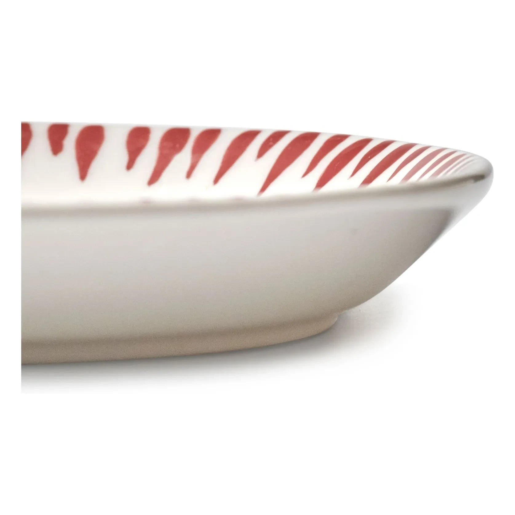 Serax - Baazar oval servis tabağı, Waww La Table - 2'li Set | Kırmızı