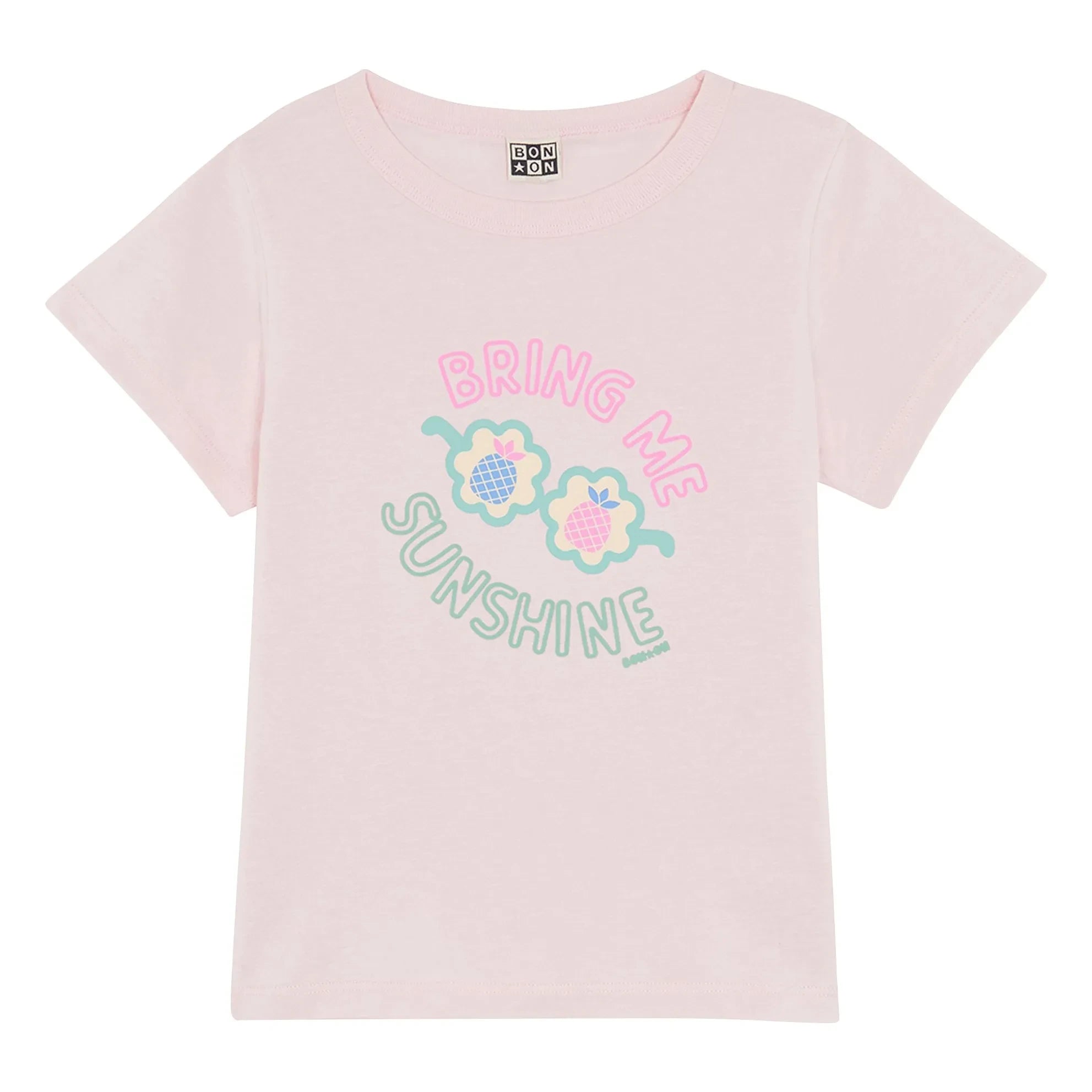 Bonton - Tubo Bring Me Tişört | Soluk Pembe