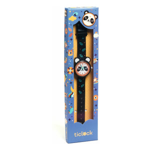 Djeco - TICLOCK - Panda Watch | Black