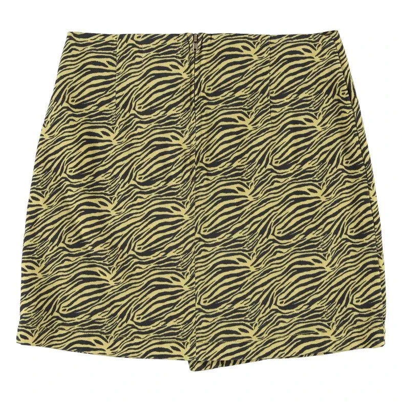 Sisters Department - Cotton Zebra Skirt | Yellow
