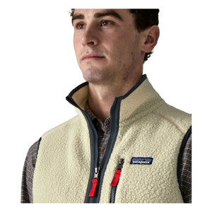 Patagonia – Retro Pile ärmellose Weste recycelte Fasern | Natur