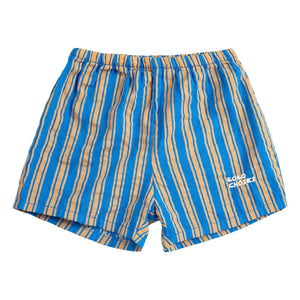 Bobo Choses – Blau gestreifte Baby-Shorts