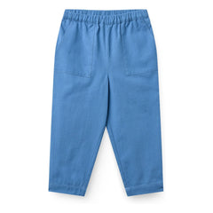 Copenhagen Colors - Organic Cotton Pocket Pants | Sky Blue