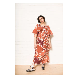 Gabrielle Paris - Kaftan Elbise Heimstone x Gabrielle Paris | Terracotta