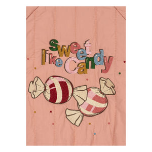 Konges Sløjd - Juno Sweet Candy Bomber Ceket | Pembe