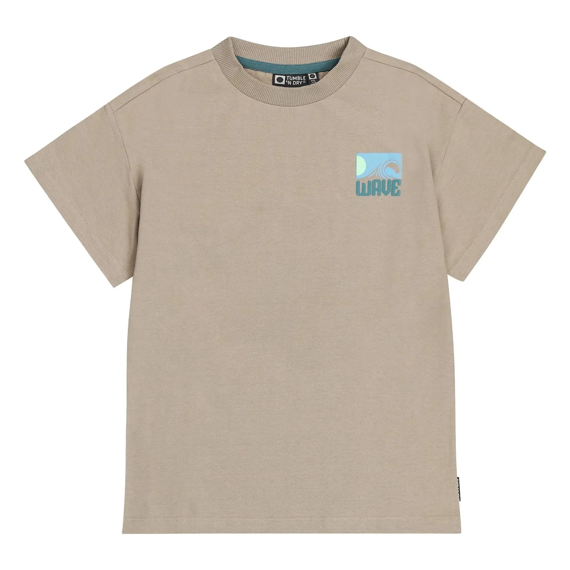 Tumble N'Dry - Solomon Islands Oversize T-shirt Recycled cotton | Sand coffee
