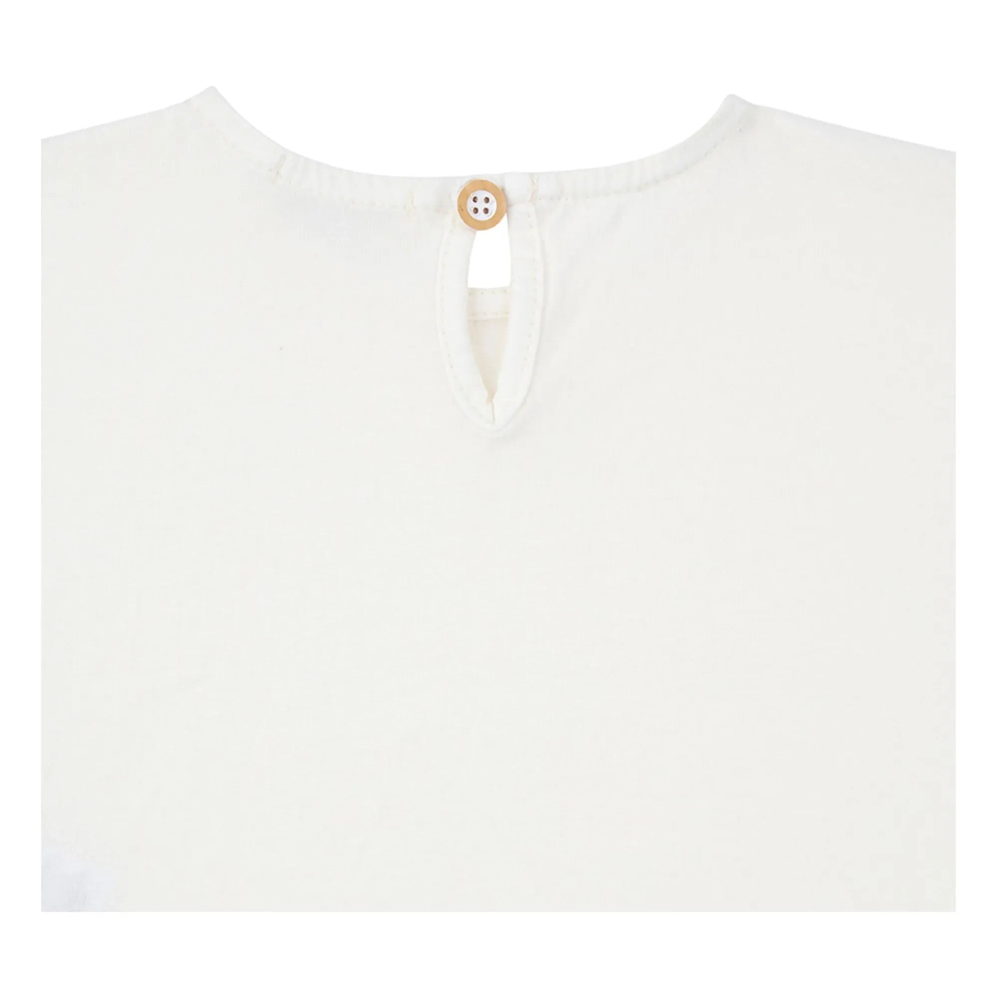 1+ in the Family - Ruffled Campanet T-Shirt | White