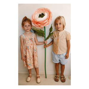 Lilinoa - Alphonse Patchwork Hemd | Caramel